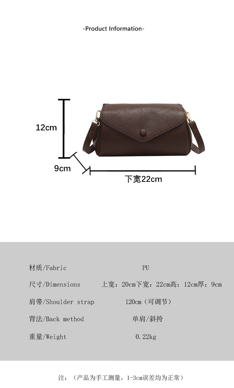 Classic Envelope Flap Crossbody Bag
