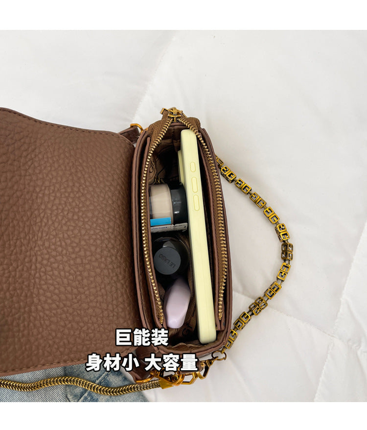 The Gfoncy Textured Geometric Shoulder Bag
