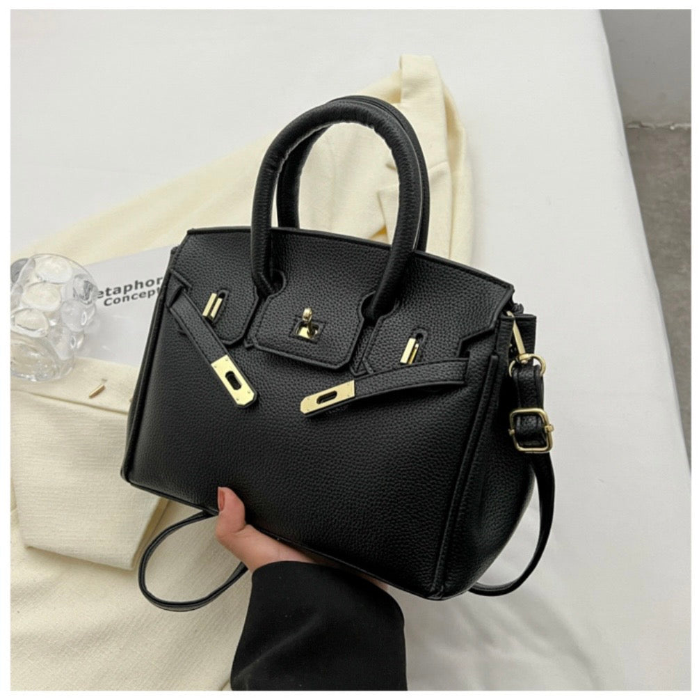 The Noir Signature Structured Satchel