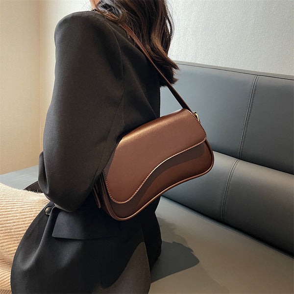 The Espresso Structured Shoulder Bag