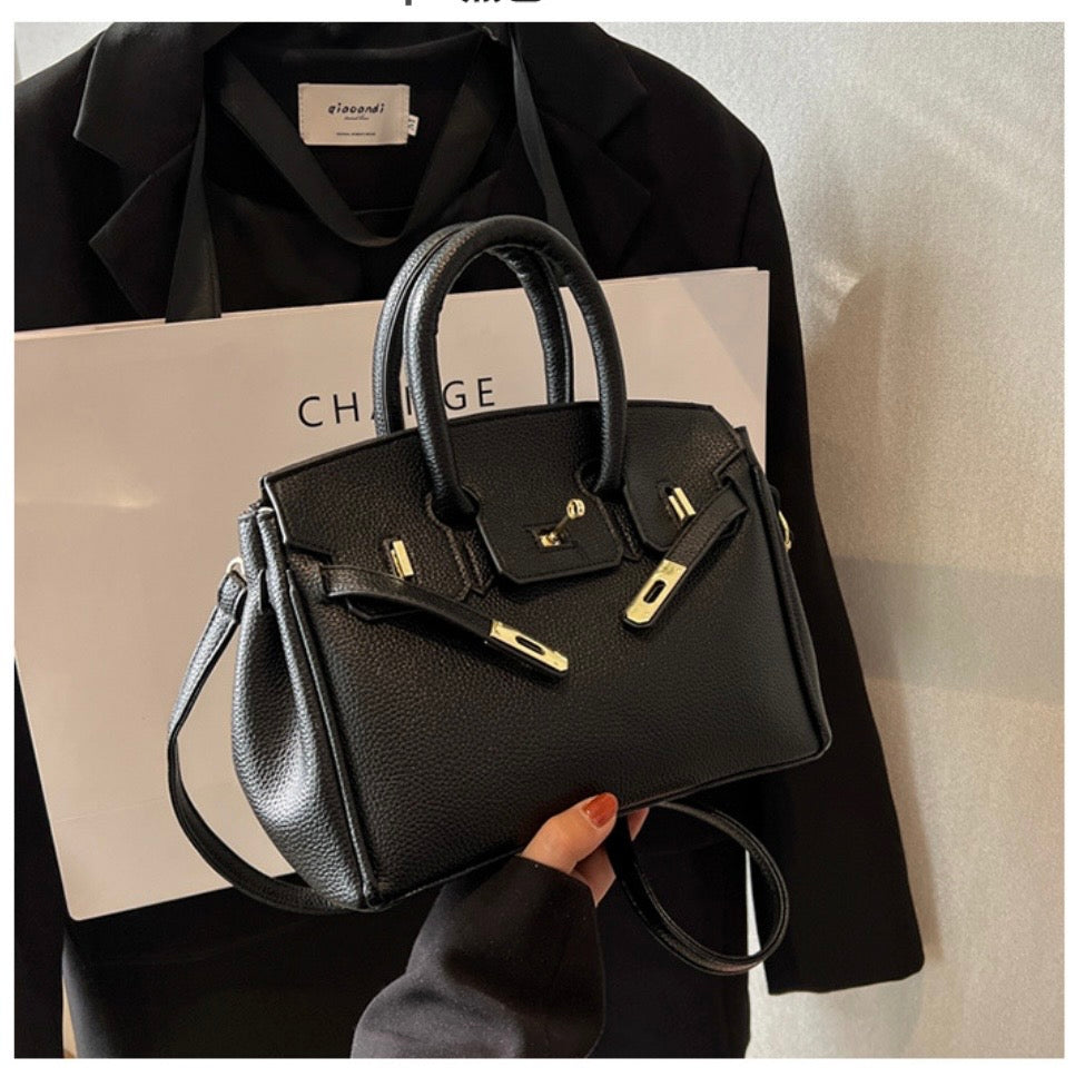 The Noir Signature Structured Satchel