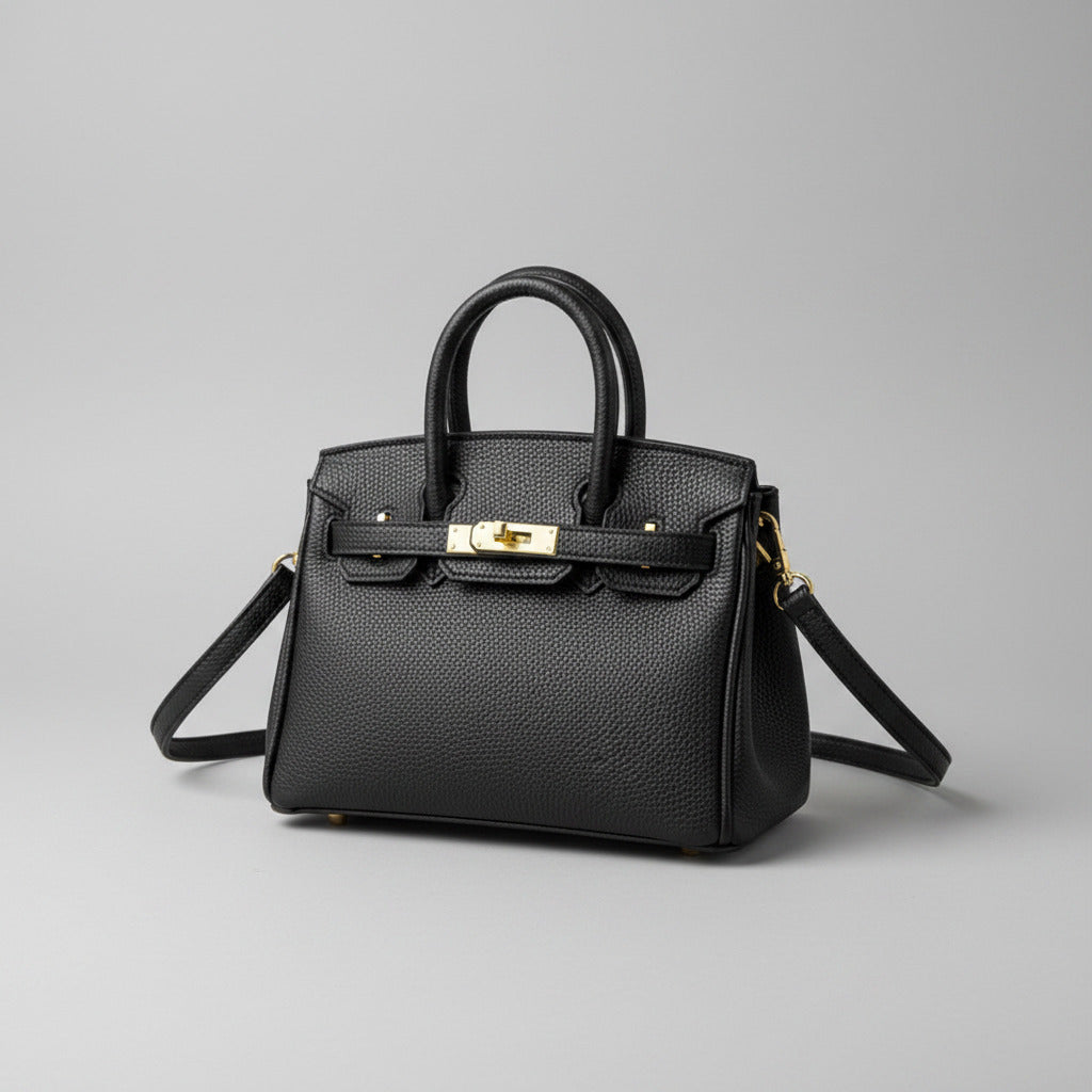The Noir Signature Structured Satchel