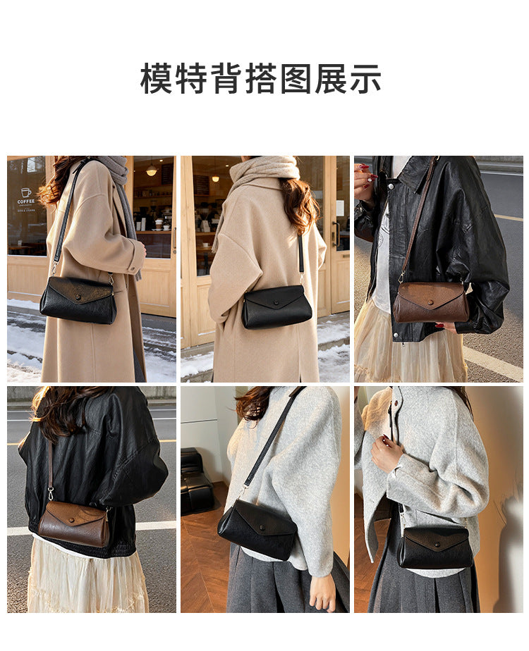 Classic Envelope Flap Crossbody Bag