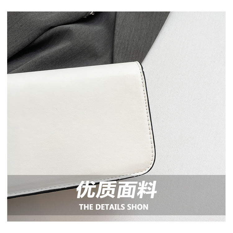 Chic Monogram Flap Crossbody Bag with Gold Hardware