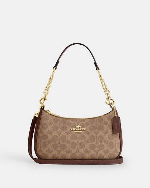 Coach Teri Shoulder Bag – Signature Canvas