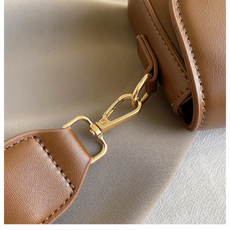 Modern Asymmetrical Flap Shoulder & Crossbody Bag