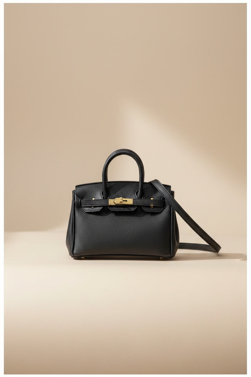 The Noir Signature Structured Satchel