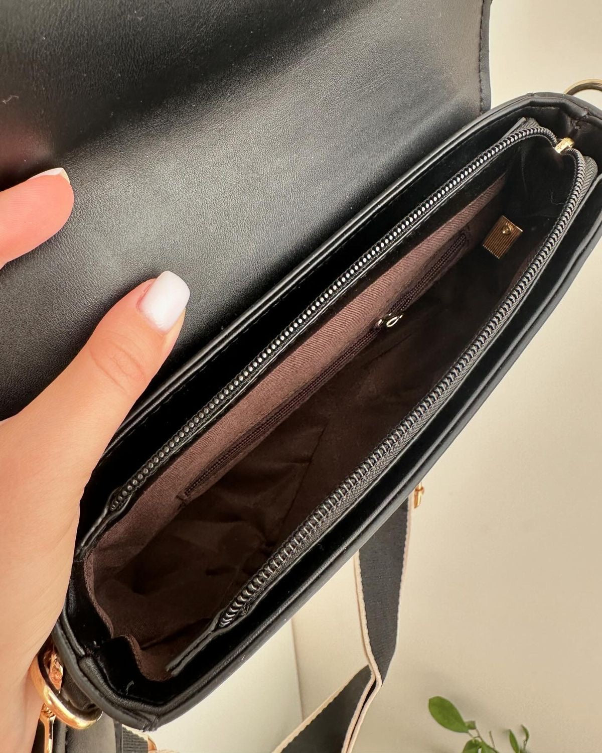 Modern Asymmetrical Flap Shoulder & Crossbody Bag