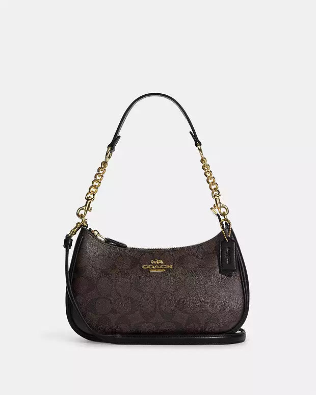 Coach Teri Shoulder Bag – Signature Canvas